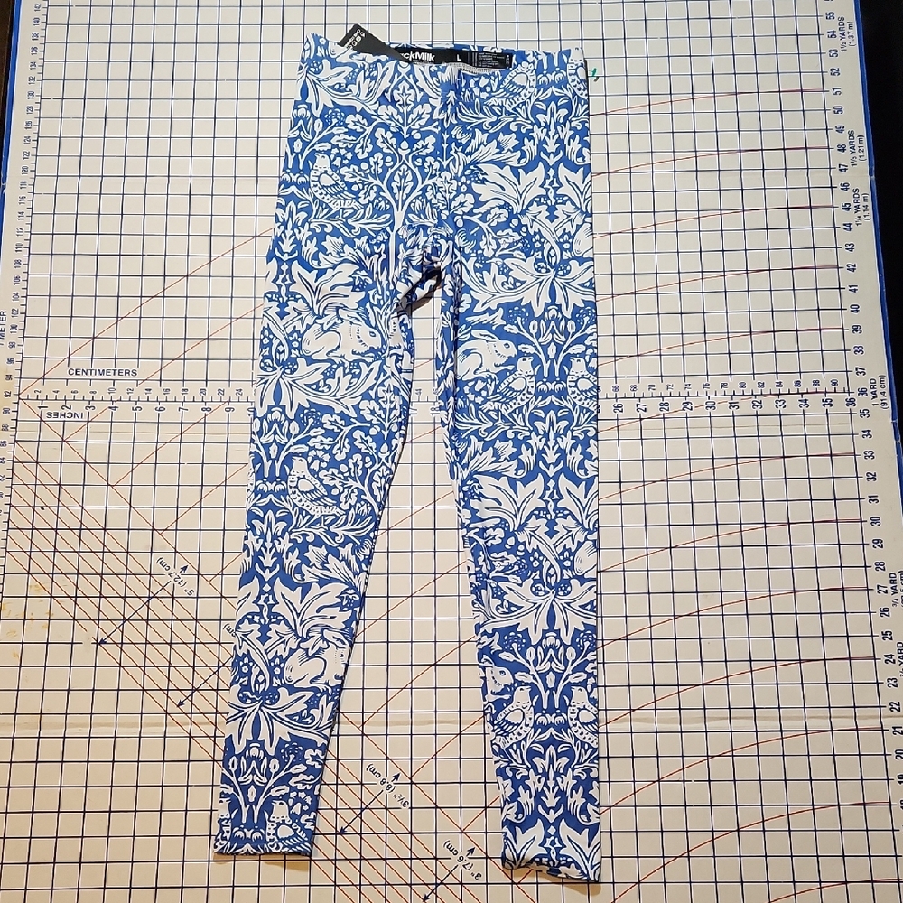 NWT Blackmilk Brer Rabbit Blue Leggings L
